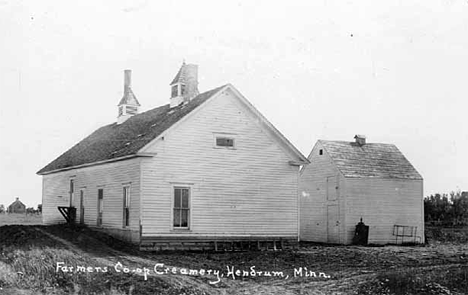 Farmer's Co-op Creamery, Hendrum Minnesota, 1915