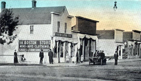 Main Street, Henning Minnesota, 1910