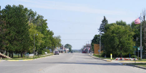 Street scene, Henning Minnesota, 2008