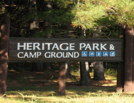 Heritage Park & Campground, Embarrass Minnesota