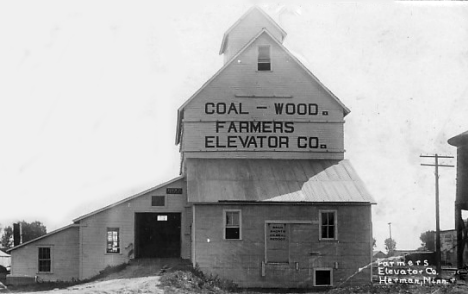Farmers Elevator Company, Herman Minnesota, 1910's