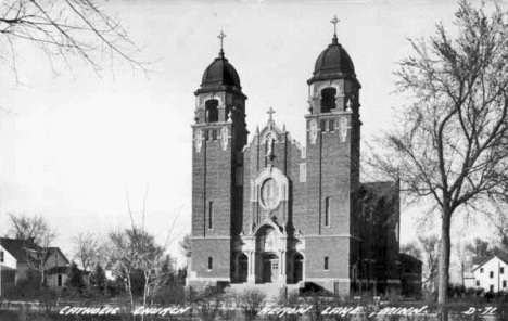 Catholic Church, Heron Lake Minnesota, 1940's