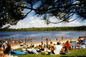 Kelly Lake Park & Swimming Beach, Hibbing Minnesota