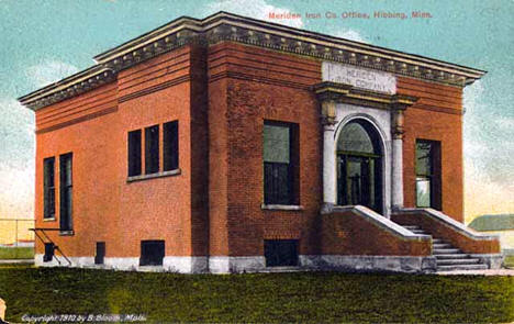 Meriden Iron Company, Hibbing Minnesota, 1910