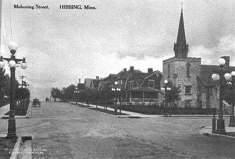 Mahoning Street, Hibbing Minnesota, 1910