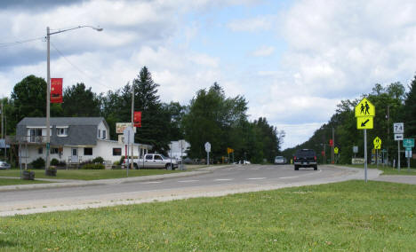 Street scene, Hill City Minnesota, 2009