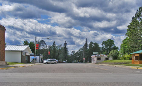 Street scene, Hill City Minnesota, 2009