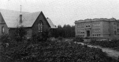 Hill City Methodist Church and School, 1914