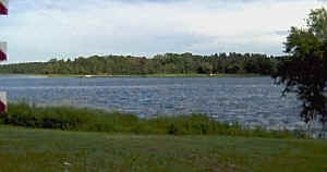 Hill Lake, from the foot of Lake Avenue