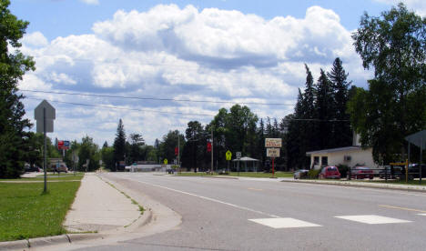 Street scene, Hill City Minnesota, 2009