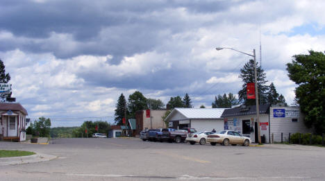 Street scene, Hill City Minnesota, 2009