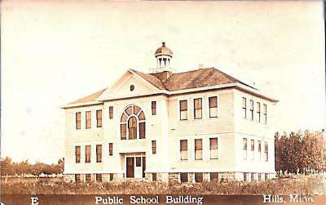 Public School, Hills Minnesota, 1916