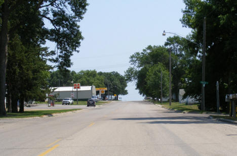 Street scene, Hills Minnesota, 2012