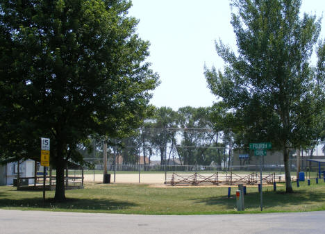 Baseball field, Hills Minnesota, 2012