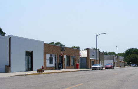 Street scene, Hills Minnesota, 2012