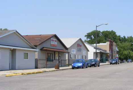 Street scene, Hills Minnesota, 2012