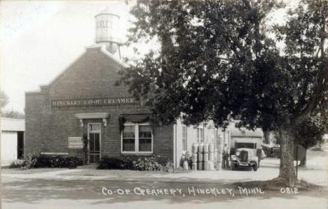 Hinckley Co-op Creamery, Hinckley Minnesota, 1952