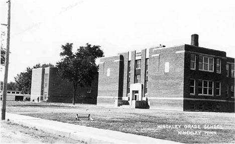 Hinckley Grade School, Hinckley Minnesota, 1940