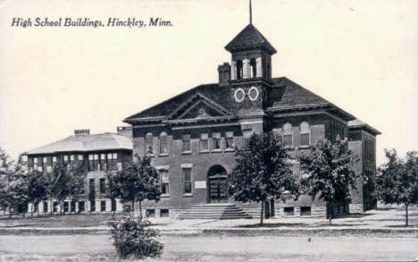 High School, Hinckley Minnesota, 1910's
