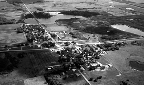 Aerial View, Hitterdal Minnesota, 1983