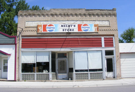 Street scene, Hitterdal Minnesota, 2008