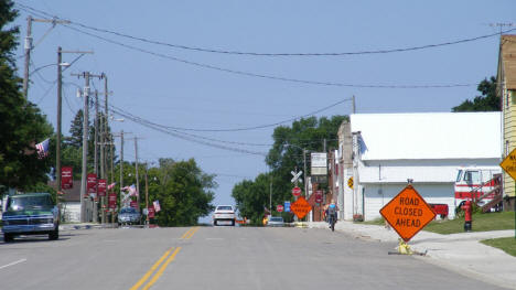 Street scene, Hitterdal Minnesota, 2008