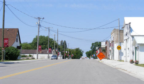 Street scene, Hitterdal Minnesota, 2008