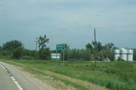 Entering Holt Minnesota, 2007