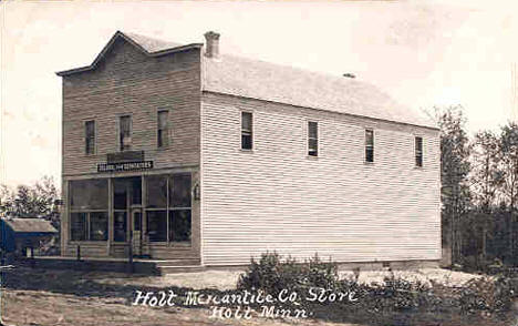 Holt Mercantile Store, Holt Minnesota, 1910's