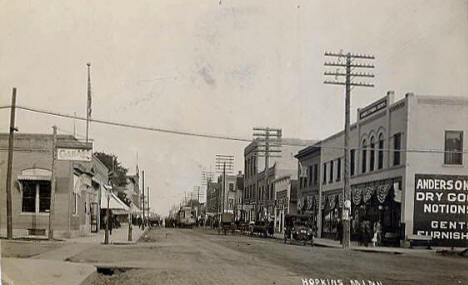 Street View, Hopkins Minnesota, 1913