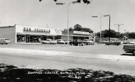 Shopping Center, Hopkins Minnesota, 1950's