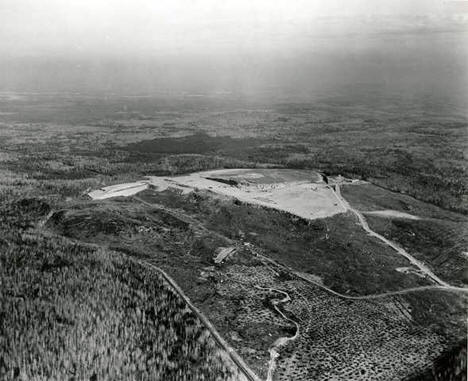 Construction of Erie Mining Company Plant, Hoyt Lakes Minnesota, 1950