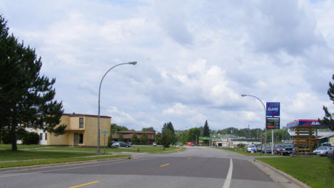 Street scene, Hoyt Lakes Minnesota, 2009