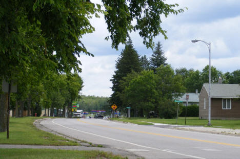 Street scene, Hoyt Lakes Minnesota, 2009