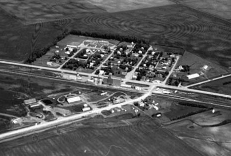 Aerial View, Humboldt Minnesota, 1984