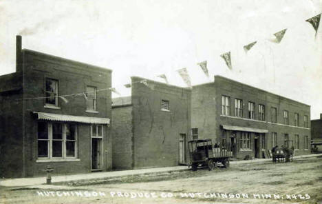 Hutchinson Produce Company, Hutchinson Minnesota, 1915