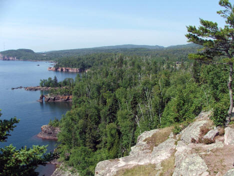 Tettegouche State Park High Point on the way to Shovel Point, 2007