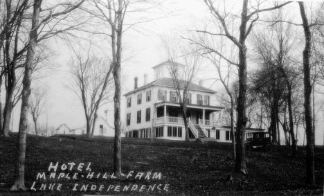 Hotel Maple Hill Farm, Independence Minnesota, 1923