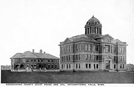 Koochiching County Courthouse, and Jail, International Falls Minnesota, 1915