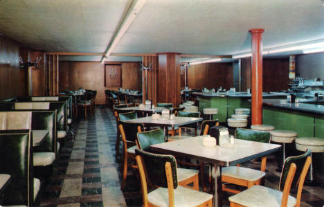 Rex Hotel Cafe, International Falls Minnesota, 1954