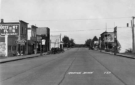 Street scene, Ironton Minnesota, 1940
