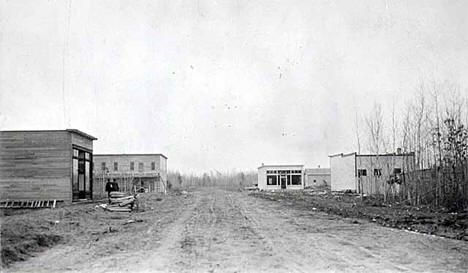 General view of Ironton Minnesota, 1910