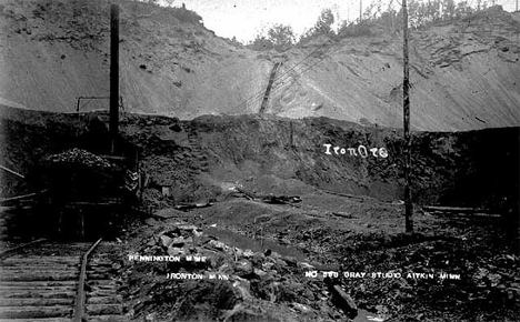 Pennington Mine, Ironton Minnesota, 1915