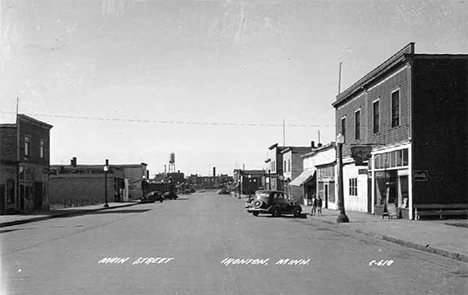 Main Street, Ironton Minnesota, 1940