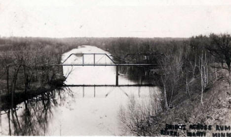 Rum River Bridge, Isanti Minnesota, 1912