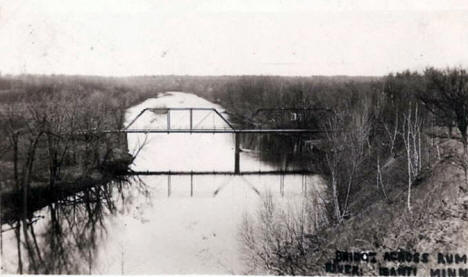 Rum River Bridge, Isanti Minnesota, 1912