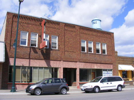 Street scene, Isle Minnesota, 2009