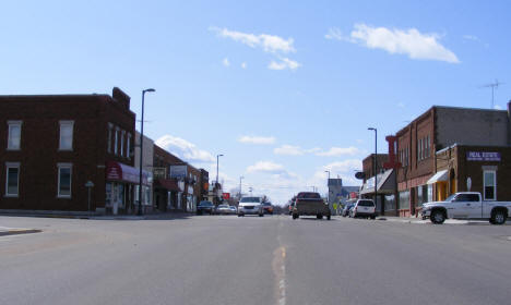 Street scene, Isle Minnesota, 2009