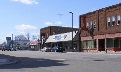 Street scene, Isle Minnesota, 2009