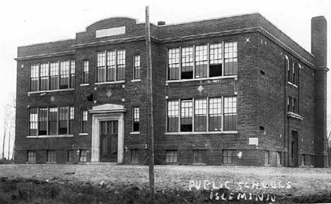 Public School, Isle Minnesota, 1920
